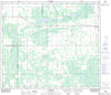 083N07 Triangle Canadian topographic map, 1:50,000 scale