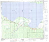 083O05 Driftpile Canadian topographic map, 1:50,000 scale