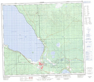 083O07 Slave Lake Canadian topographic map, 1:50,000 scale