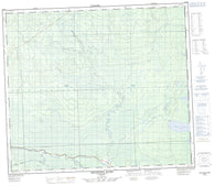 083O08 Driftwood River Canadian topographic map, 1:50,000 scale