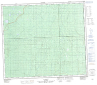 083O09 No Title Canadian topographic map, 1:50,000 scale