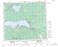 083O Lesser Slave Lake Canadian topographic map, 1:250,000 scale