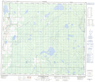 083P01 Wandering River Canadian topographic map, 1:50,000 scale