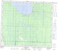 083P03 Calling Lake Canadian topographic map, 1:50,000 scale