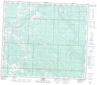 083P04 Ranch Canadian topographic map, 1:50,000 scale