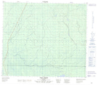 083P08 Eric Creek Canadian topographic map, 1:50,000 scale