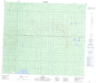 083P11 No Title Canadian topographic map, 1:50,000 scale