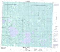 083P14 Muskeg River Canadian topographic map, 1:50,000 scale