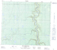 083P15 Pelican Portage Canadian topographic map, 1:50,000 scale