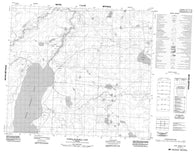 084A04 North Wabasca Lake Canadian topographic map, 1:50,000 scale