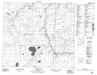 084A08 Algar Lake Canadian topographic map, 1:50,000 scale