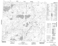 084A14 Mink Lake Canadian topographic map, 1:50,000 scale