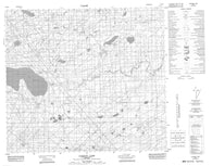 084B05 Lubicon Lake Canadian topographic map, 1:50,000 scale