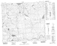 084B08 Hospital Creek Canadian topographic map, 1:50,000 scale