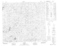 084B12 No Title Canadian topographic map, 1:50,000 scale