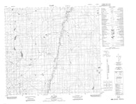 084B14 No Title Canadian topographic map, 1:50,000 scale