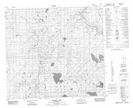 084B15 Kidney Lake Canadian topographic map, 1:50,000 scale