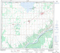 084C04 Grimshaw Canadian topographic map, 1:50,000 scale