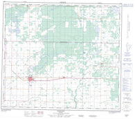 084D01 Fairview Canadian topographic map, 1:50,000 scale