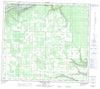 084D03 Josephine Creek Canadian topographic map, 1:50,000 scale