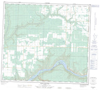 084D06 Many Islands Canadian topographic map, 1:50,000 scale