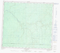 084D13 Betts Creek Canadian topographic map, 1:50,000 scale