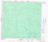 084E02 Alleman Creek Canadian topographic map, 1:50,000 scale