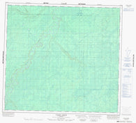 084E10 Vader Creek Canadian topographic map, 1:50,000 scale