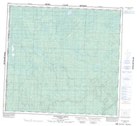 084E13 Foulwater Creek Canadian topographic map, 1:50,000 scale