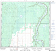 084F06 Nina Lake Canadian topographic map, 1:50,000 scale