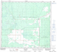 084F13 Keg River Canadian topographic map, 1:50,000 scale