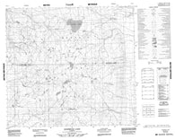 084G05 Rossbear Lake Canadian topographic map, 1:50,000 scale