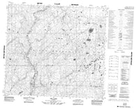 084H04 Osi Lake Canadian topographic map, 1:50,000 scale