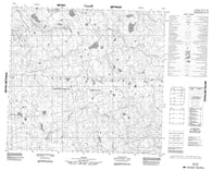 084H06 No Title Canadian topographic map, 1:50,000 scale