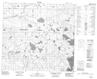 084H10 No Title Canadian topographic map, 1:50,000 scale