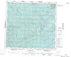 084H Namur Lake Canadian topographic map, 1:250,000 scale