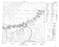 084I07 Heron Island Canadian topographic map, 1:50,000 scale