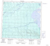 084I Lake Claire Canadian topographic map, 1:250,000 scale