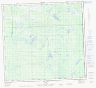 084J08 Fox Lake Canadian topographic map, 1:50,000 scale