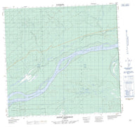 084J09 Fifth Meridian Canadian topographic map, 1:50,000 scale