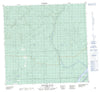 084J10 Wentzel River Canadian topographic map, 1:50,000 scale
