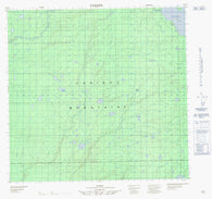 084J13 No Title Canadian topographic map, 1:50,000 scale