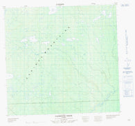 084J15 Clements Creek Canadian topographic map, 1:50,000 scale