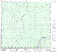 084K03 Metis Canadian topographic map, 1:50,000 scale
