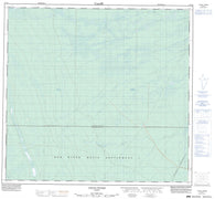 084K04 Chain Ponds Canadian topographic map, 1:50,000 scale