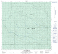 084K15 Melvin River Canadian topographic map, 1:50,000 scale