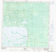 084L15 Habay Canadian topographic map, 1:50,000 scale
