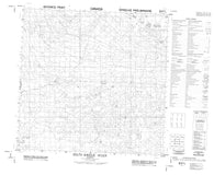 084M04 South Shekilie River Canadian topographic map, 1:50,000 scale