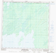 084M15 Kirkness Island Canadian topographic map, 1:50,000 scale