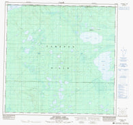 084M16 Thurston Lake Canadian topographic map, 1:50,000 scale